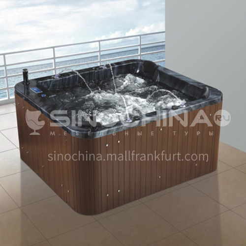 Luxury hot spring pool massage pool hydrotherapy multi-person SPA massage surfing bathtub outdoor jacuzzi AO-6004